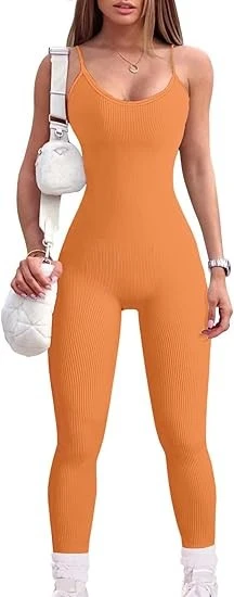 Women's Jumpsuit Spaghetti Strap Leggings Romper