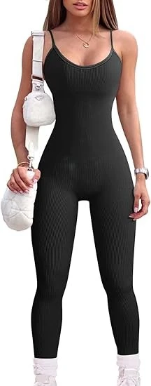 Women's Jumpsuit Spaghetti Strap Leggings Romper